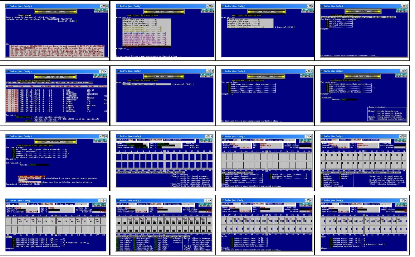 AsisDENT – screens