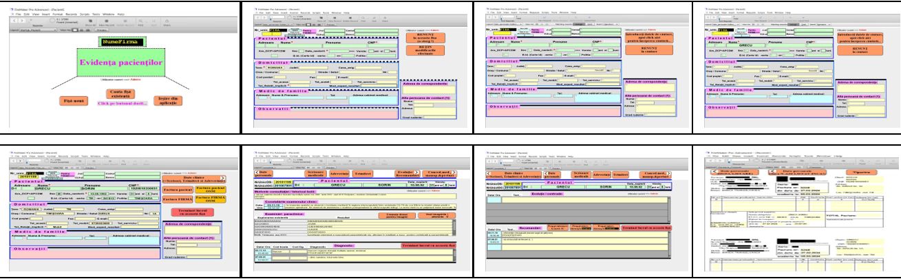 ONCO_Asist – screens